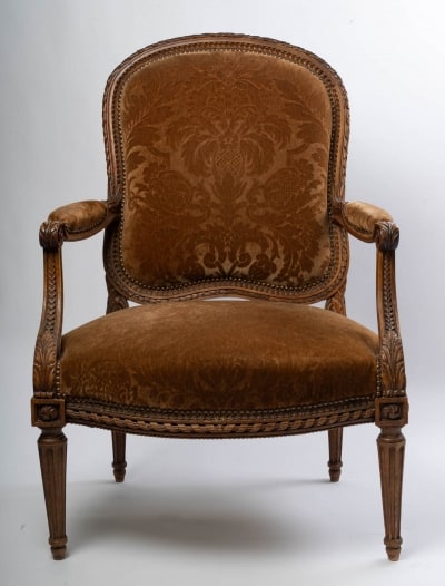 Fauteuil Style Louis XVI, XIXème|||||||||