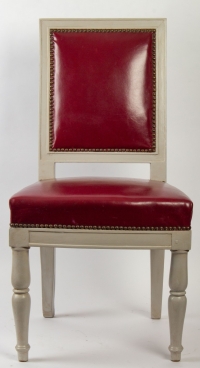 A 1st Empire Period (1804 - 1815) Pair of Chairs.