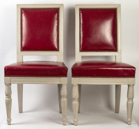 A 1st Empire Period (1804 - 1815) Pair of Chairs.