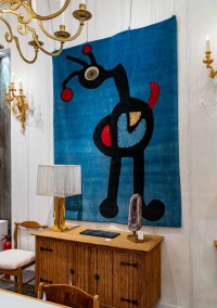 D&#039;après Joan Miró. Tapis - ou tapisserie -, Travail contemporain