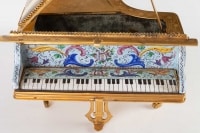 Piano miniature boite à musique époque Napoléon III 19e siècle