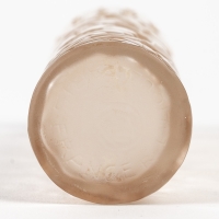 Flacon « Chypre » verre blanc patiné sépia de René LALIQUE pour Forvil