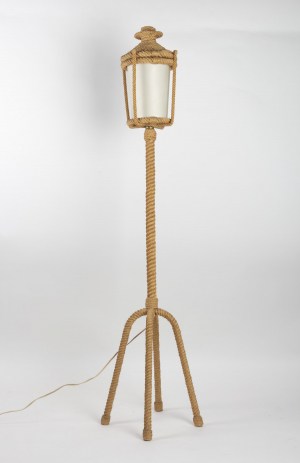 Lampadaire lanterne Audou-Minet 1960||||||||