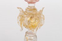 Grand verre Vénitien rose:Salviati ou Fratelli Toso1880
