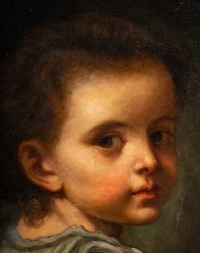 Peinture non signée mais ressemblant au peintre, XIXème siècle