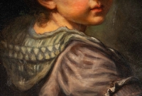 Peinture non signée mais ressemblant au peintre, XIXème siècle