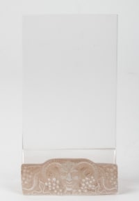 Rene Lalique : Menu Holder&quot; Faune&quot;