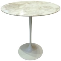 Eero Saarinen &amp; Knoll, &quot;Tulipe&quot;, gueridon/table marbre, xxth
