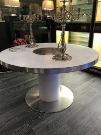 Willy Rizzo Dining Table &quot;Savage&quot;
