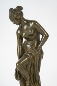 Sculpture en Bronze Signé Moreau, Epoque Napoléon III, XIXème Siècle.