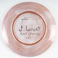 Assiette d&#039;aprés Jean Lurçat (1892-1966)