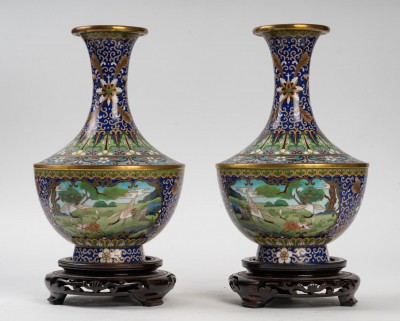 Une paire de vases Chine (1960)||||||||||||||