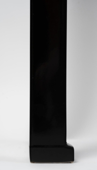 1970 Console en Laque noire par par Maison Roche