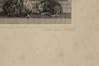 Paire de gravures représentant le château de Blois et le château de vincennes gravées par Skelton et éditées par le musée du Louvres.