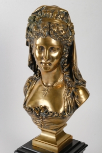 Buste en bronze du XIXème siècle