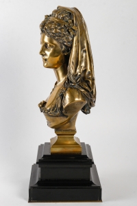 Buste en bronze du XIXème siècle