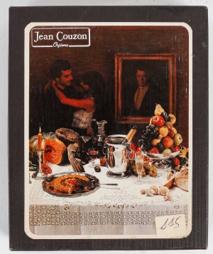 Série de 6 porte-couteaux en métal argenté de la maison Jean Couzon. 1980|Série de 6 porte-couteaux en métal argenté de la maison Jean Couzon. 1980||||||