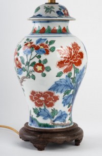 A Chinese Porcelain Lamp.