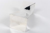 B. ZANOVELLO – – Solid silver vase “Montecarlo” Italy 20th century