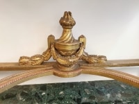 Antiquités Biron-  console bois doré - Galerie de Santos