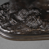 Sculpture - Vache , Isidore Bonheur (1827-1901) - Bronze