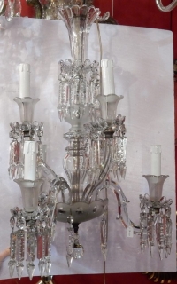 1950′ Lustre 6 Branches Baccarat