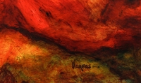 Mario Vargas (1928-2017) - Les Villageoises huile sur panneau vers 1973