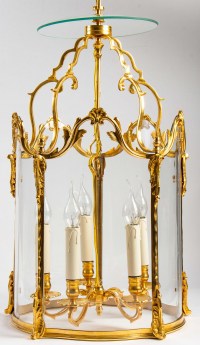 A Pair of Lanterns in Louis XV Style.