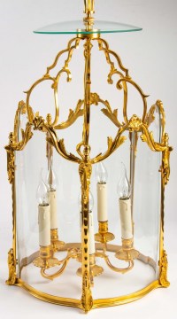 A Pair of Lanterns in Louis XV Style.