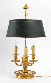 A Bouillotte Lamp.