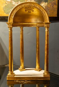 Coupole en bois doré, XIXème siècle