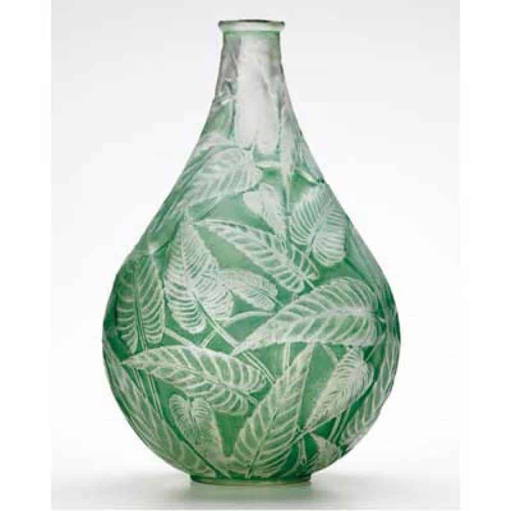 René LALIQUE (1860-1945) - Vase « Sauge».