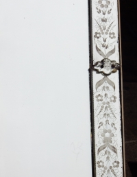 1900′ Miroir Venise à Fleurs 162 x 120 cm
