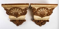 Paire de consoles d&#039;appliques, XIXème siècle