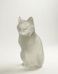 René Lalique (1860-1945) &quot;Seated Cat&quot;