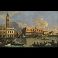 Veduta du Molo de Venise – Ecole de Canaletto – Fin du 18e siècle