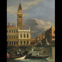 Veduta du Molo de Venise – Ecole de Canaletto – Fin du 18e siècle