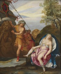 Bacchus et Ariane - Ecole française du XVIIe siècle