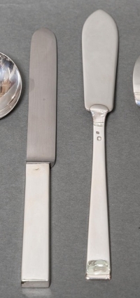 Jean Tetard cutlery set in sterling silver