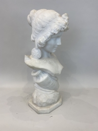 Buste de jeune femme par Isidore LOLI, Circa 1920