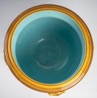 Cache-pot en céramique émaillé, XXème