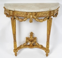 A Napoleon III Period (1848 - 1870) Console Table.