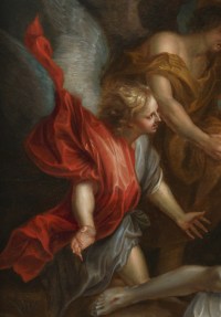 Déploration du Christ – Ecole d’Anton van Dyck 17e siècle
