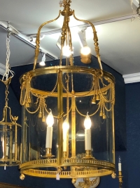 An Important Lantern in Louis XVI Style.