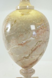 Marble lamp from the 20th Century.