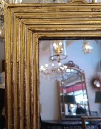 Miroir Louis XVI Ou Directoire En Bois Doré