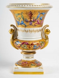 Vase Medicis à motifs Angoulême, Le Tallec