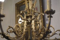 Lustre bronze doré (St Louis  XVl )