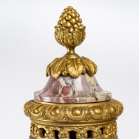 Paire de cassolettes d&#039;époque Napoléon III (1851 - 1870).