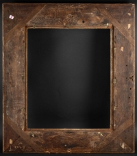 Superbe cadre en bois doré d&#039;époque louis XIV